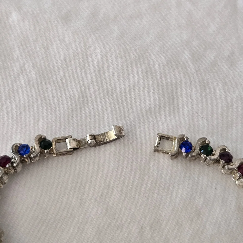 Multicolor Rhinestone Bracelet - Picture 6 of 6
